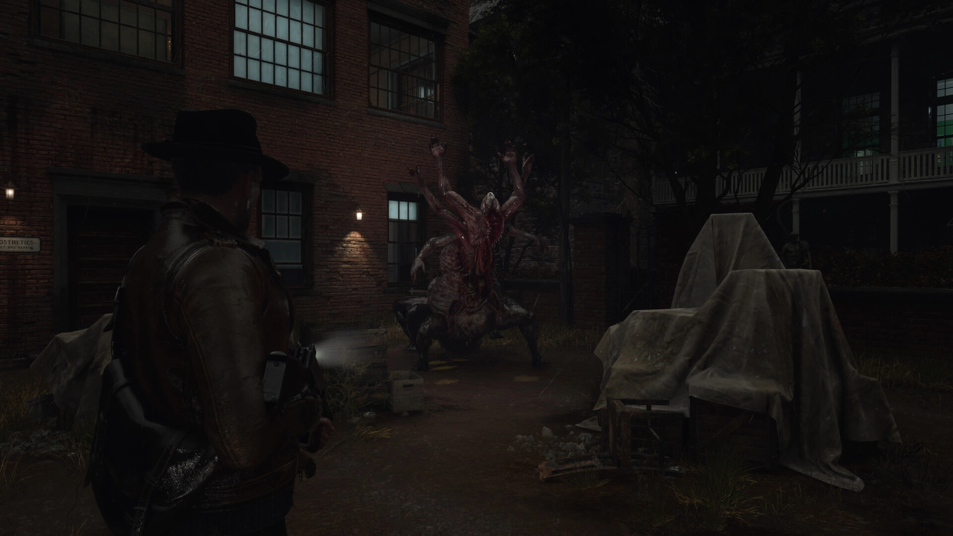 Facing a variety of terrifying enemies (Image source: Steam)