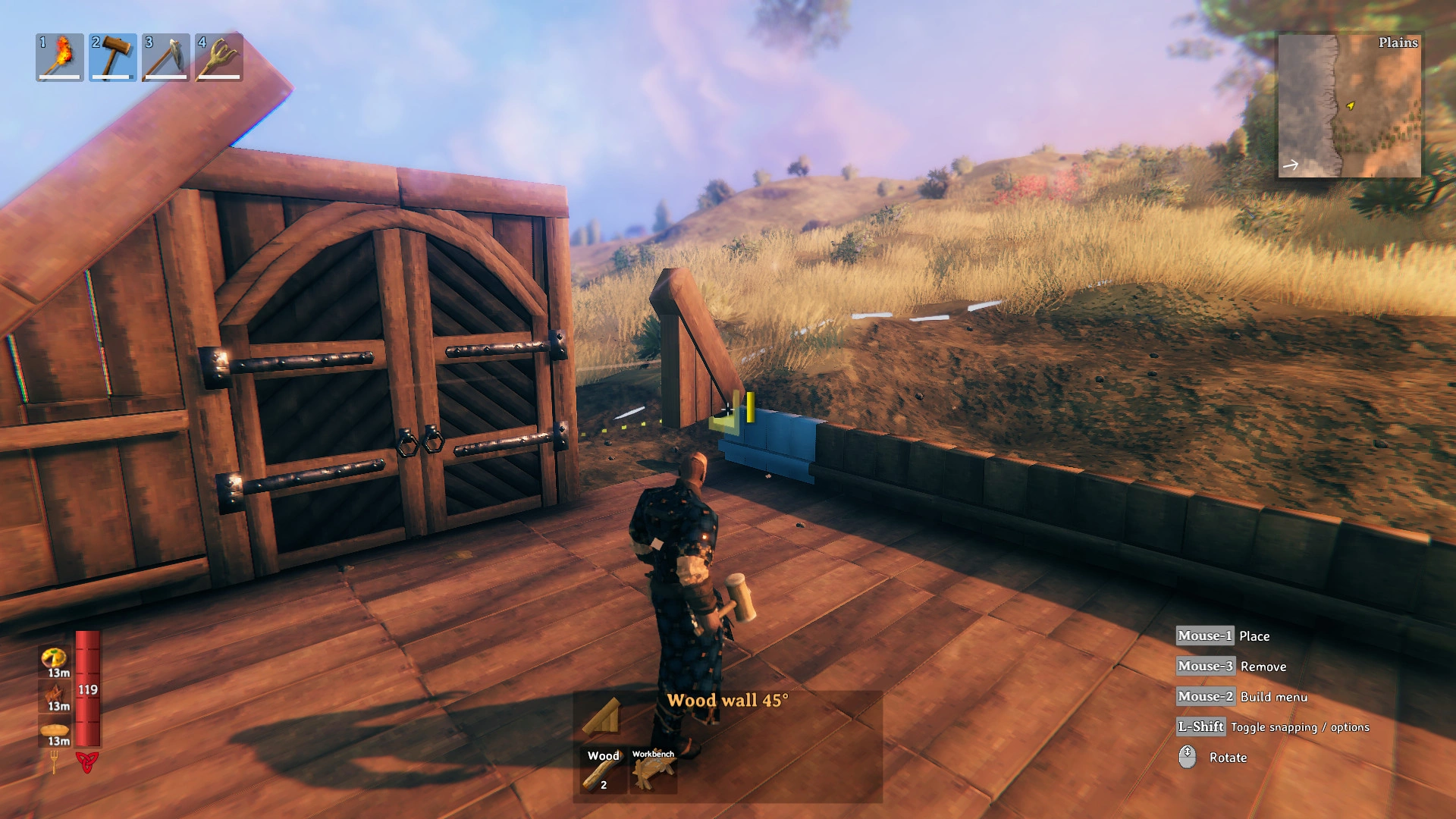 Building a base (Image source: Steam)