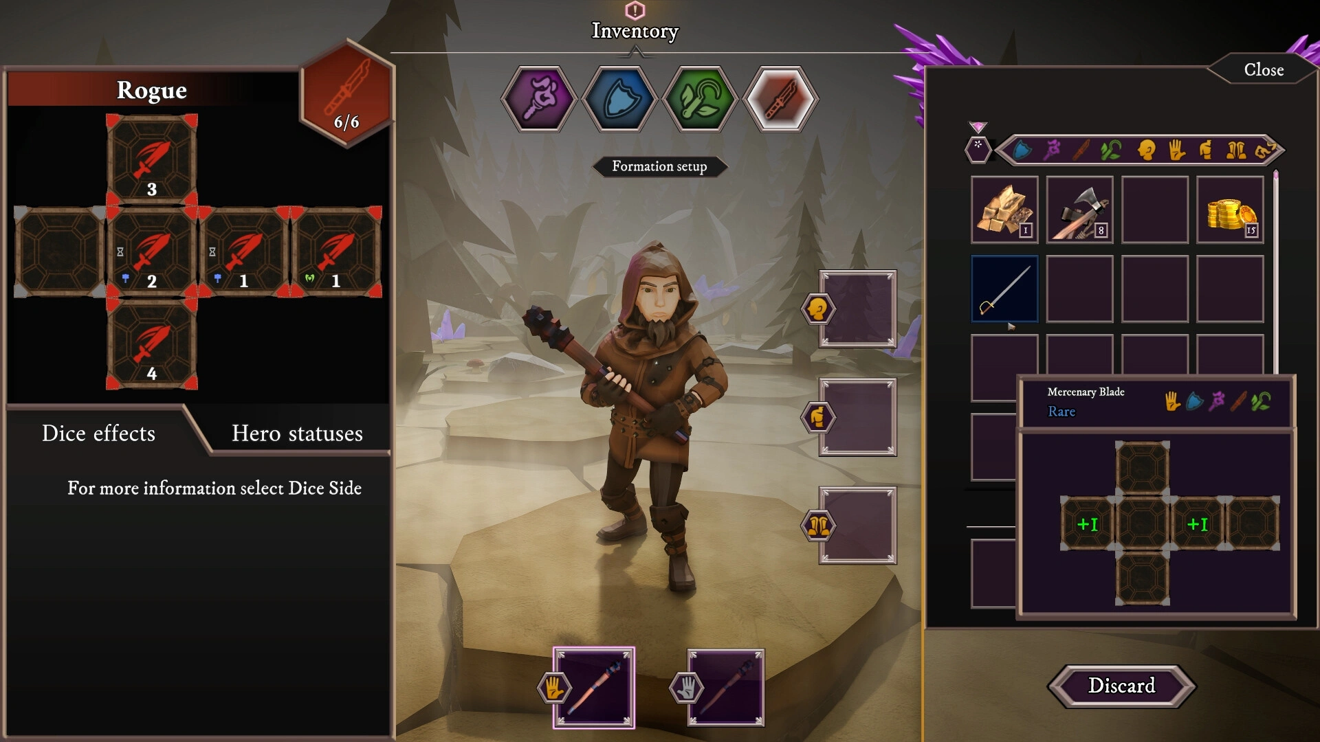 Dice-building system (Image source: Steam)
