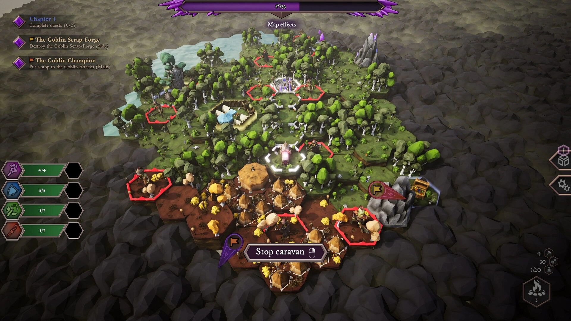 Procedurally generated map (Image source: Steam)