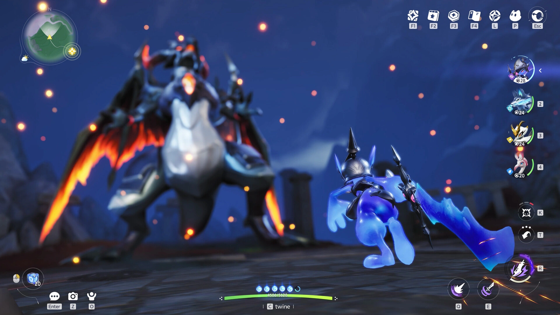 Merging with any Aniimo to become one (Image source: Steam)