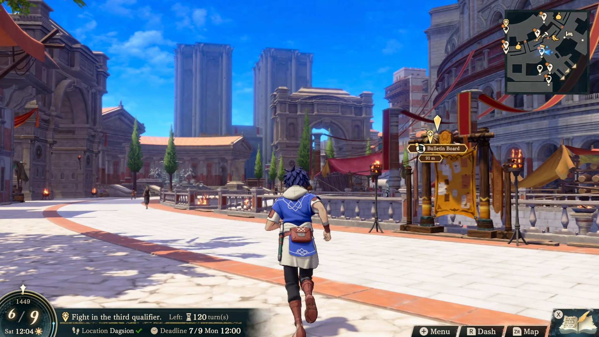 Explore the world of Fire Emblem™: Fortune’s Weave (Image source: Nintendo)