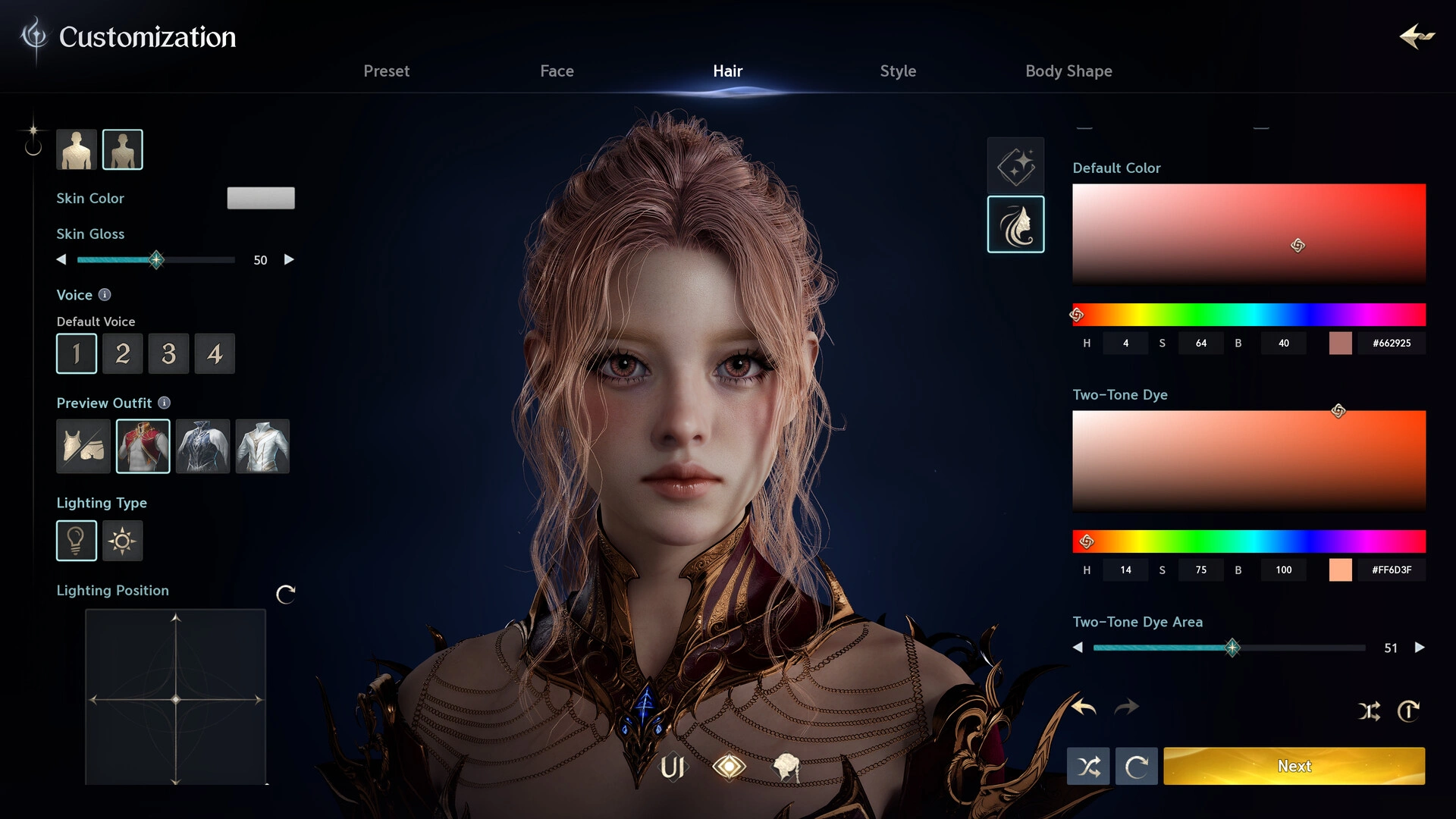 Create a unique appearance for your character. (Image source: Steam)