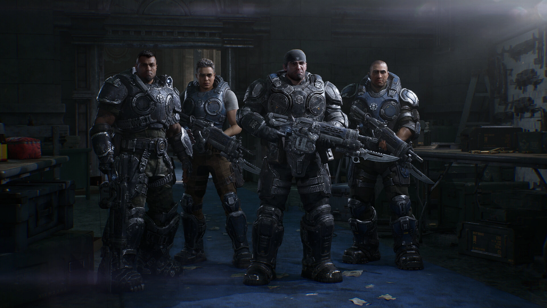 Form a squad for a 4v4 PvP match. (Image source: Steam)