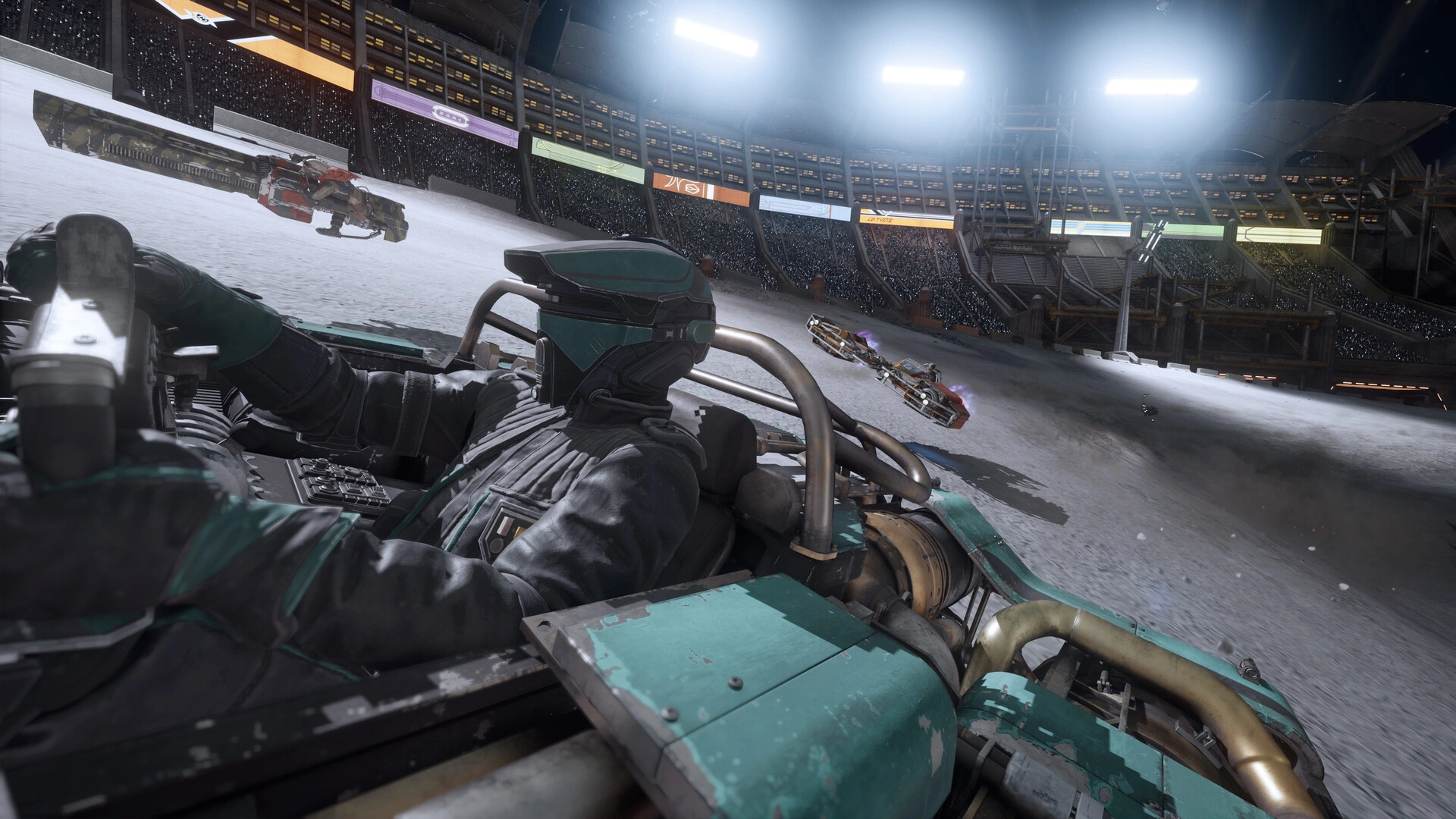 The underground Galactic League racing circuit (Image source: Steam)
