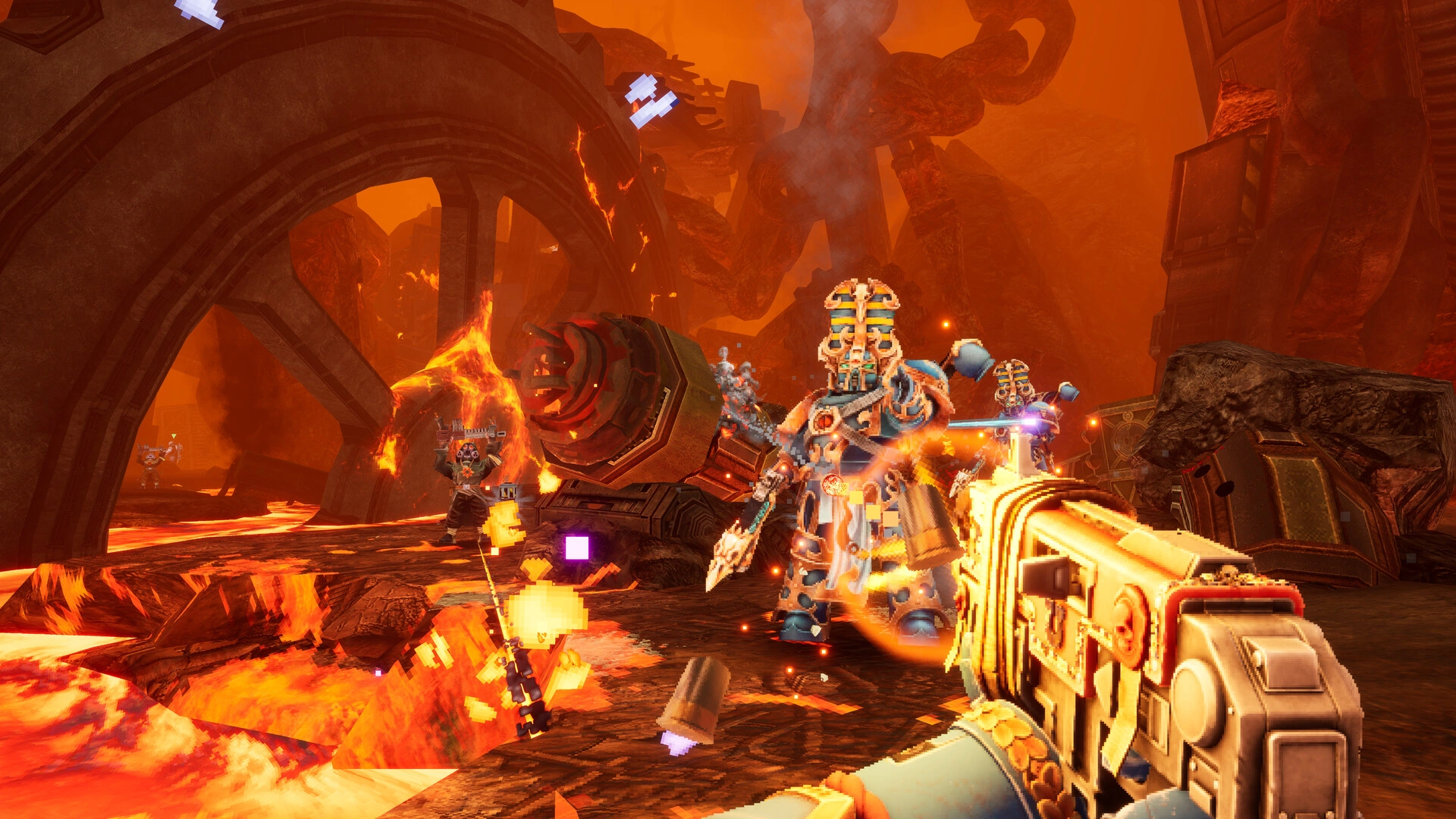 A diverse arsenal of weapons and enemies (Image source: Steam)