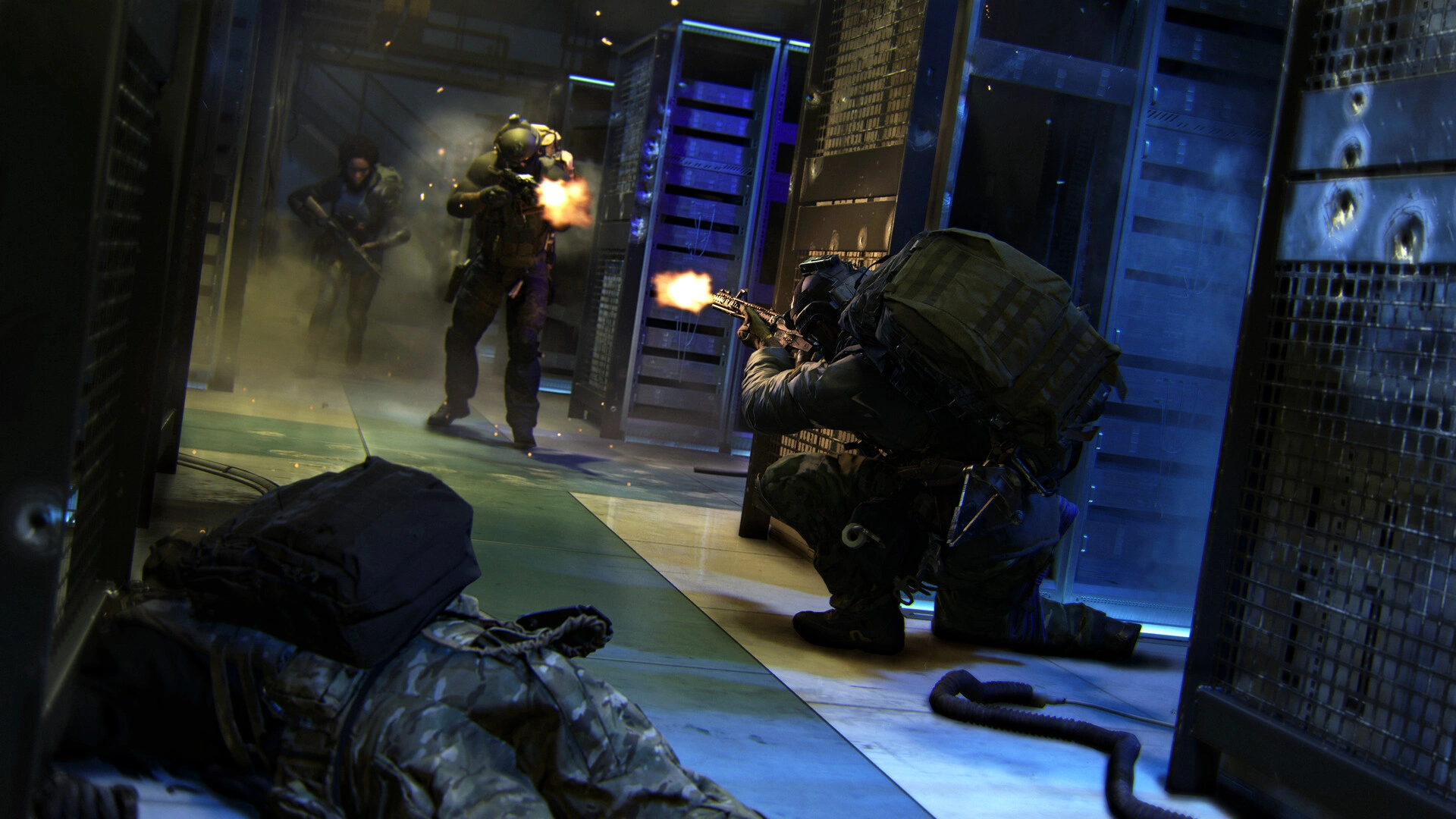 A firefight in the game (Image source: Steam)