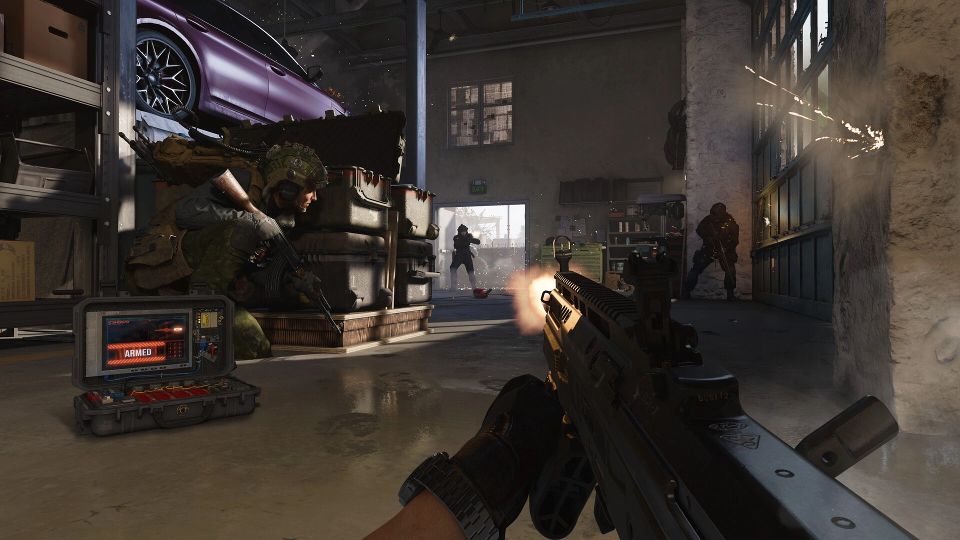 Survival gameplay in DMZ mode (Image source: Steam)