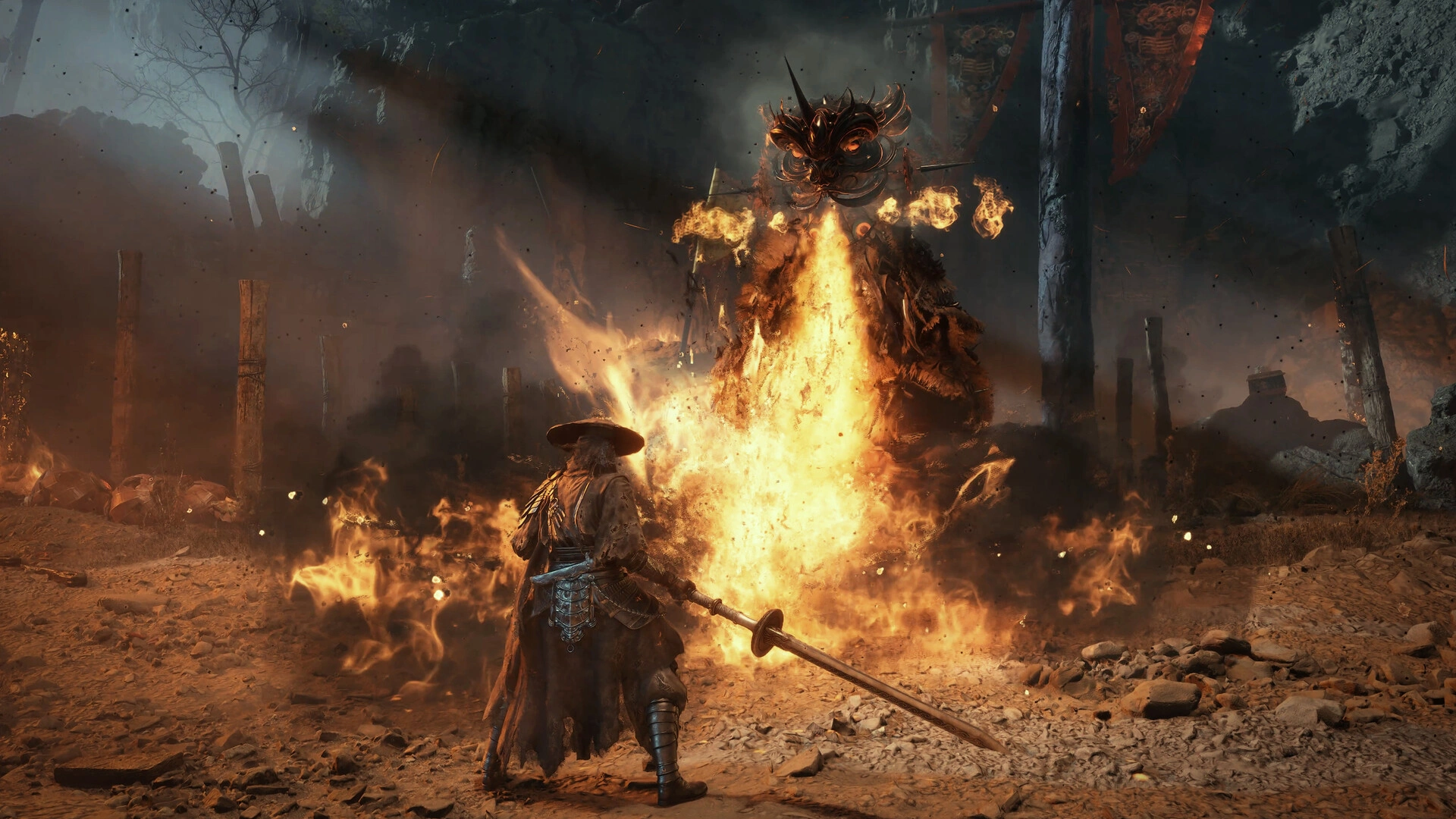 A cinematic battle sequence. (Image source: Steam)